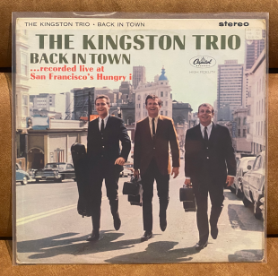 KINGSTON TRIO – Back In Town 1964 UK Capitol ST 2081 LP