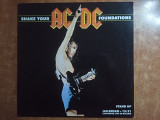 AC/DC – Shake Your Foundations\Atlantic – 786 837-0\12", 45 RPM\Europe\1986\VG+\G+