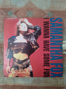 Samantha Fox – I Wanna Have Some Fun, 1989, 220655, Yugoslavia (EX, EX+/ЕХ+) - 250 (ЕСТЬ 2ШТ)