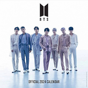 Календар BTS Movie 2024 (16 Months Square Wall Calendar, Poster Inside)