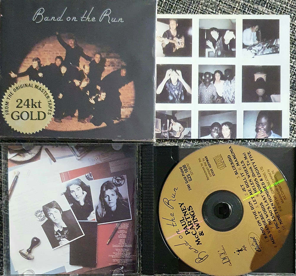 Paul McCartney and Wings - Band On The Run, USA (DCC, 24 kt Gold