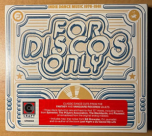 For Discos Only (Indie Dance Music From Fantasy & Vanguard Records 1976–1981) 3xCD
