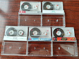 Аудиокассеты LG HP90, LG CD galleryI 90, GoldStar Live, POP concert 90