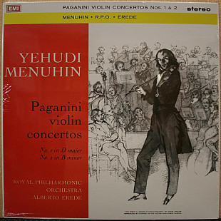 Niccolò Paganini - Violin Concertos: No. 1 in D Major/No. 2 in B Minor/Yehudi Menuhin, Royal Philhar