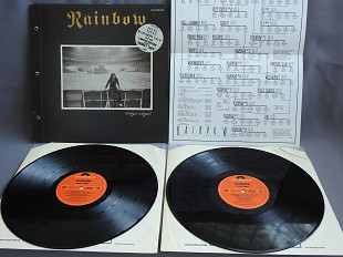 Rainbow Finyl Vinyl 2 LP 1986 UK пластинка EX+ Британия 1 press плакат