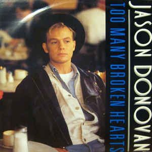Jason Donovan - Too Many Broken Hearts (12") (made in USA)