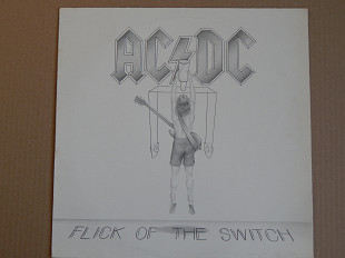 AC/DC ‎– Flick Of The Switch (Atlantic ‎– 78-0100-1, France) EX+/NM-