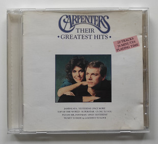 Фирменный CD Carpenters "Their Greatest Hits"