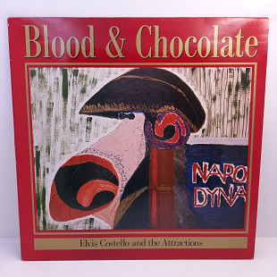Elvis Costello & The Attractions – Blood & Chocolate LP 12" (Прайс 40461)