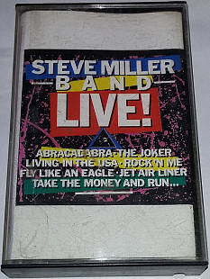 STEVE MILLER BAND Live! Cassette (US)