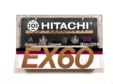 Аудіокасета HITACHI EX 60 Type II Chrome position cassette касета
