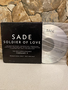 Sade-2010 Soldier Of Love 1-st PROMO CD-R USA Cardsleeve (конверт) No Barcode Rare The Best Sound !