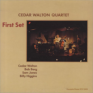 LP CEDAR WALTON QUARTET – First Set '1978 SteepleChase NM - Акційна ціна!