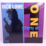 Nick Lowe – Party Of One LP 12" (Прайс 40518)