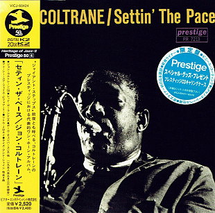 CD Japan John Coltrane – Settin' The Pace