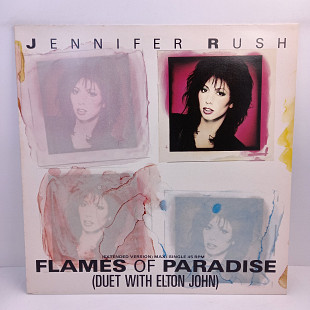 Jennifer Rush–Flames Of Paradise(With Elton John)(Extended Version)MS12"45RPM(Прайс 40560)