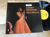 Sarah Vaughan – After Hours ( USA ) album 1962 JAZZ LP
