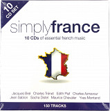 Збірник - Simply France (2015) (10xCD)