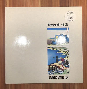 Level 42 - Staring At The Sun. 1988 NM +/ NM