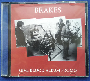 Brakes-Give Blood album promo, фирменный
