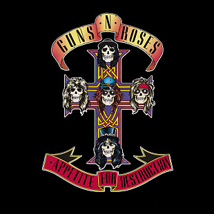 Guns n' Roses 1987 - Appetite For Destruction (firm., Germany)