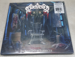 MORTICIAN "Hacked Up For Barbecue" 12"DLP white with splatter vinyl