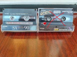 Аудіокасети TDK SA-60/90, SA-X90, TDK SF 60/90, TDK AD60, TDK AD60