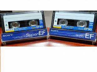 Аудіокасети SONY super EF90 TYPE I