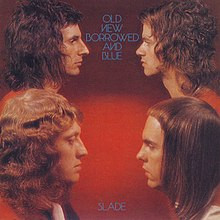 Slade - Old New Borrowed And Blue 1974 England nm/ex