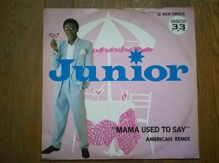 Junior-Mama used to say-Ex.-Англия