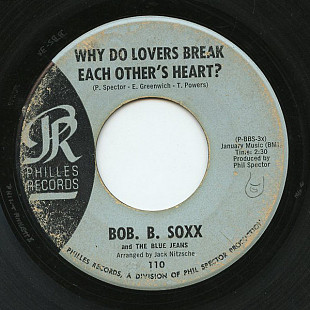 Bob B. Soxx And The Blue Jeans ‎– Why Do Lovers Break Each Other's Heart?