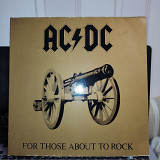 AC/DC''FOR THOSE ABOUT TO ROCK'' LP