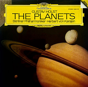 LP GUSTAV HOLST · Herbert von Karajan - Berliner Philharmoniker – The Planets '1981 Deutsche Grammo