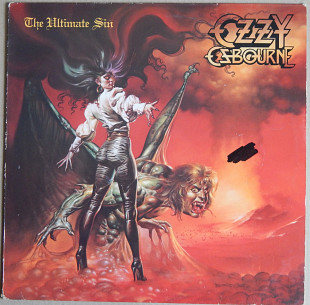 Ozzy Osbourne – The Ultimate Sin (Epic – EPC 26404, Holland) insert EX+/EX+