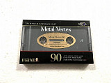 Аудіокасета Maxell Vertex 90 Type IV Metal position cassette касета