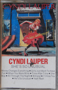Cyndi Lauper ‎– She's So Unusual (Epic ‎– EPC 463362 4, Holland)