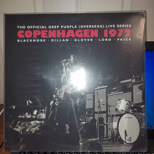 DEEP PURPLE''COPENHAGEN 1972 3 LP, RED