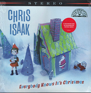 Chris Isaak - Everybody Knows It's Christmas - 2022. (LP). 12. Colour Vinyl. Пластинка. U.S.A. S/S