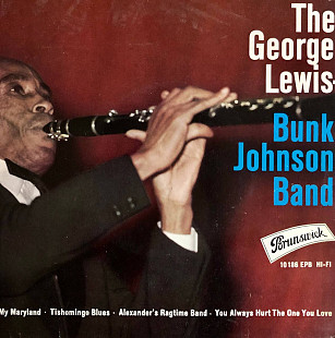 George Lewis, Bunk Johnson - "The George Lewis-Bunk Johnson Band", 7'45RPM