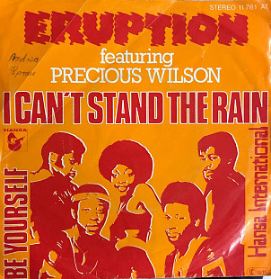 Eruption Featuring Precious Wilson - "I Can't Stand The Rain", 7'45RPM