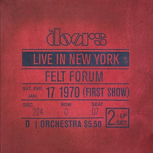 The Doors - Live In New York - 1970. (2LP). 12. Vinyl. Пластинка. Europe. S/S