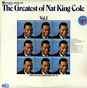 Nat King Cole – The Greatest Of Nat King Cole ( USA ) ( 2 x LP ) JAZZ LP