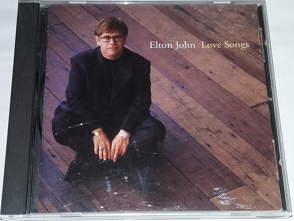 Love Songs by Elton John (CD, MCA MCAD-11481) 