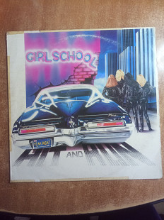 Girlschool – Hit And Run\Bronze – BRON 534\LP\UK\1981\G+\VG+