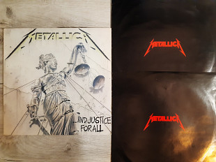 METALLICA …AND JUSTICE FOR ALL 2 LP ( VERTIGO / ELEKTRA 9 60812 - 1 ) 1988 USA