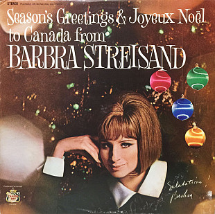 Вінілова платівка Barbra Streisand - Season’s Greetings & Joyeux Noel