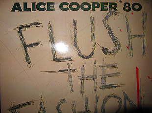 Виниловый Альбом ALICE COOPER -Flush The Fashion- 1980 *made in England (ОРИГИНАЛ)