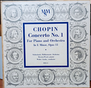 Chopin – Mewton-Wood Pianist, Netherlands Philharmonic Orchestra, Walter Goehr – Piano Concerto No.