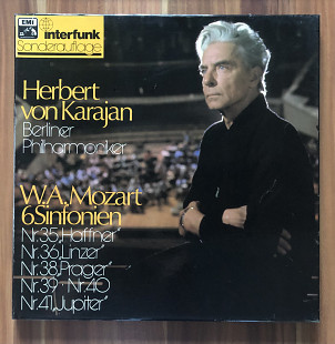 Herbert Von Karajan. - W. A . Mozart 3LP 1977. NM NM+ / EX ++