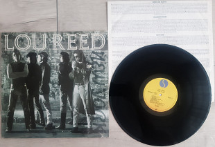 LOU REED ( VELVET UNDERGROUND ) NEW YORK ( SIRE 925 829 - 1 for UK WX 246 A2/B2 ) SCHRINK 1988 GE